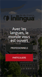 Mobile Screenshot of inlinguaparis.com